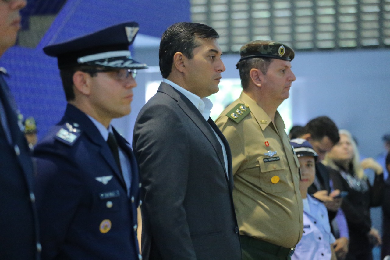 Wilson Lima participa de aniversário do Cindacta IV