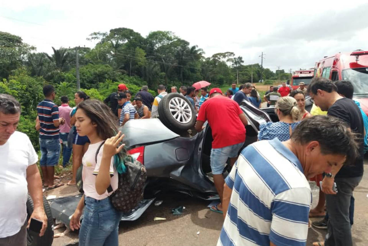 Acidente deixa três mortos e três feridos na AM-070