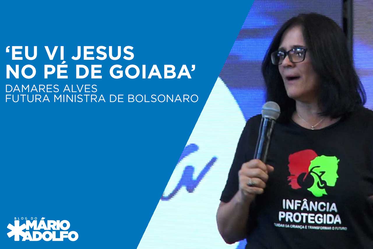 Futura ministra dos Direitos Humanos diz que viu Jesus em um pé de goiaba