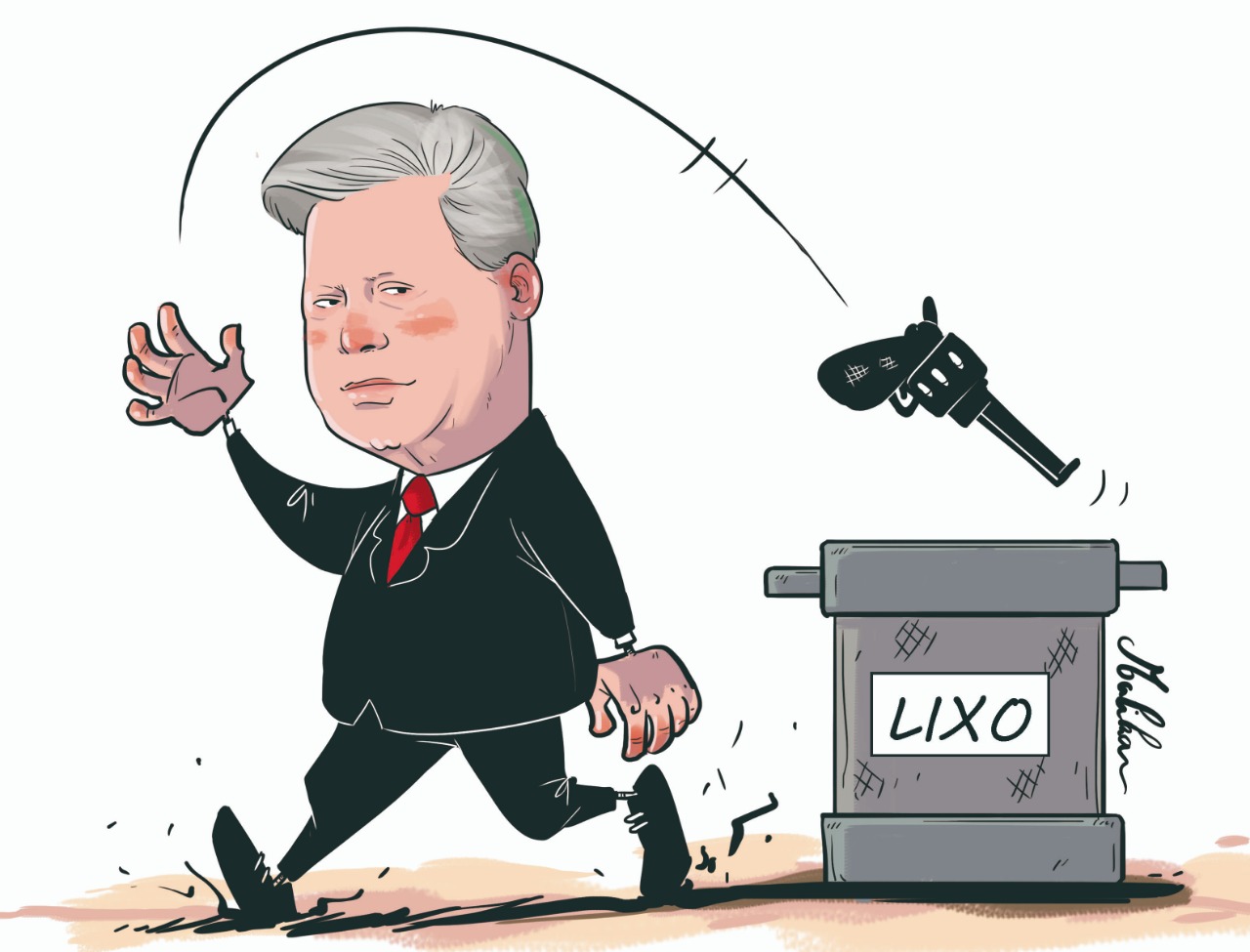 “Eu não tenho que ficar trocando tiro com bandido”