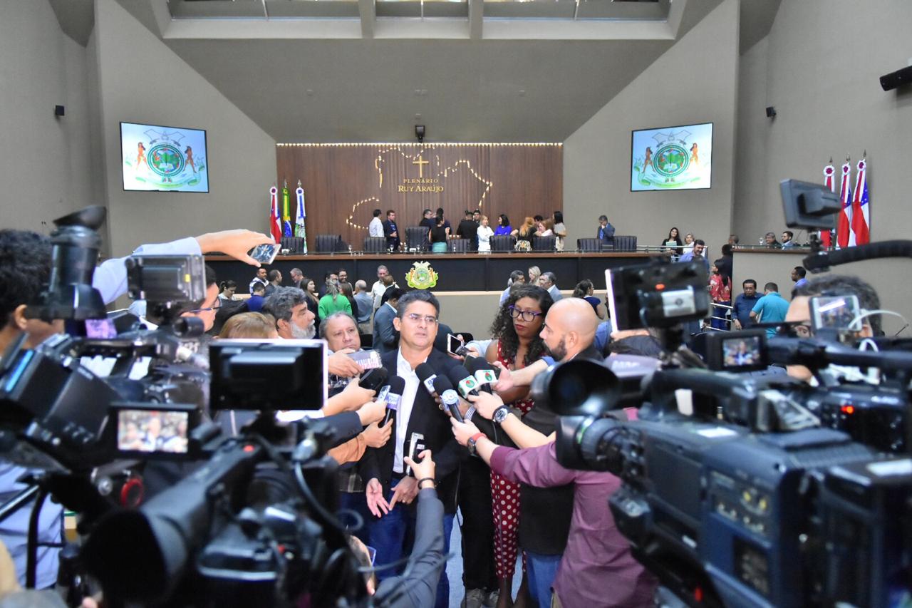 David Almeida inaugura obras de reforma e revitalização da Aleam