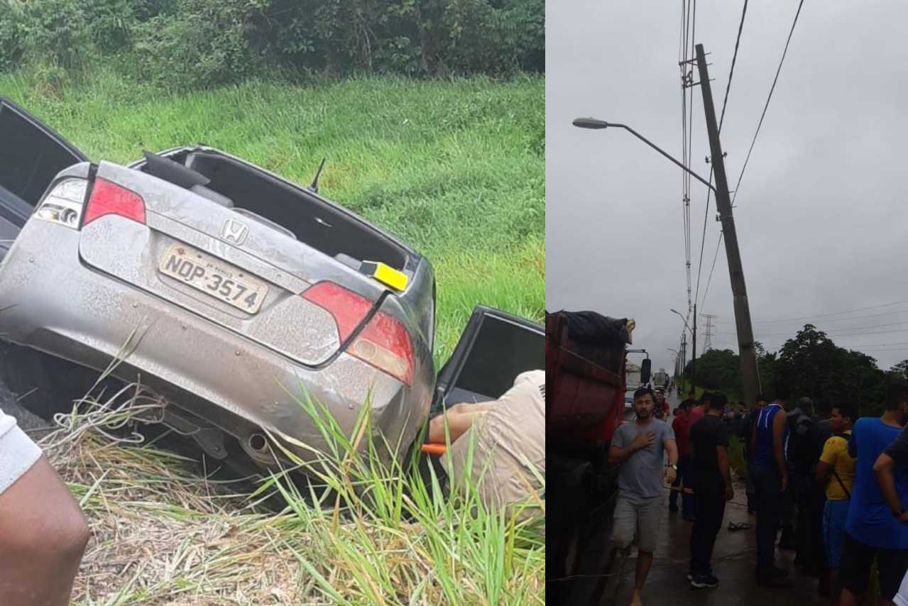 Acidente grave na avenida das Torres deixa uma mulher morta