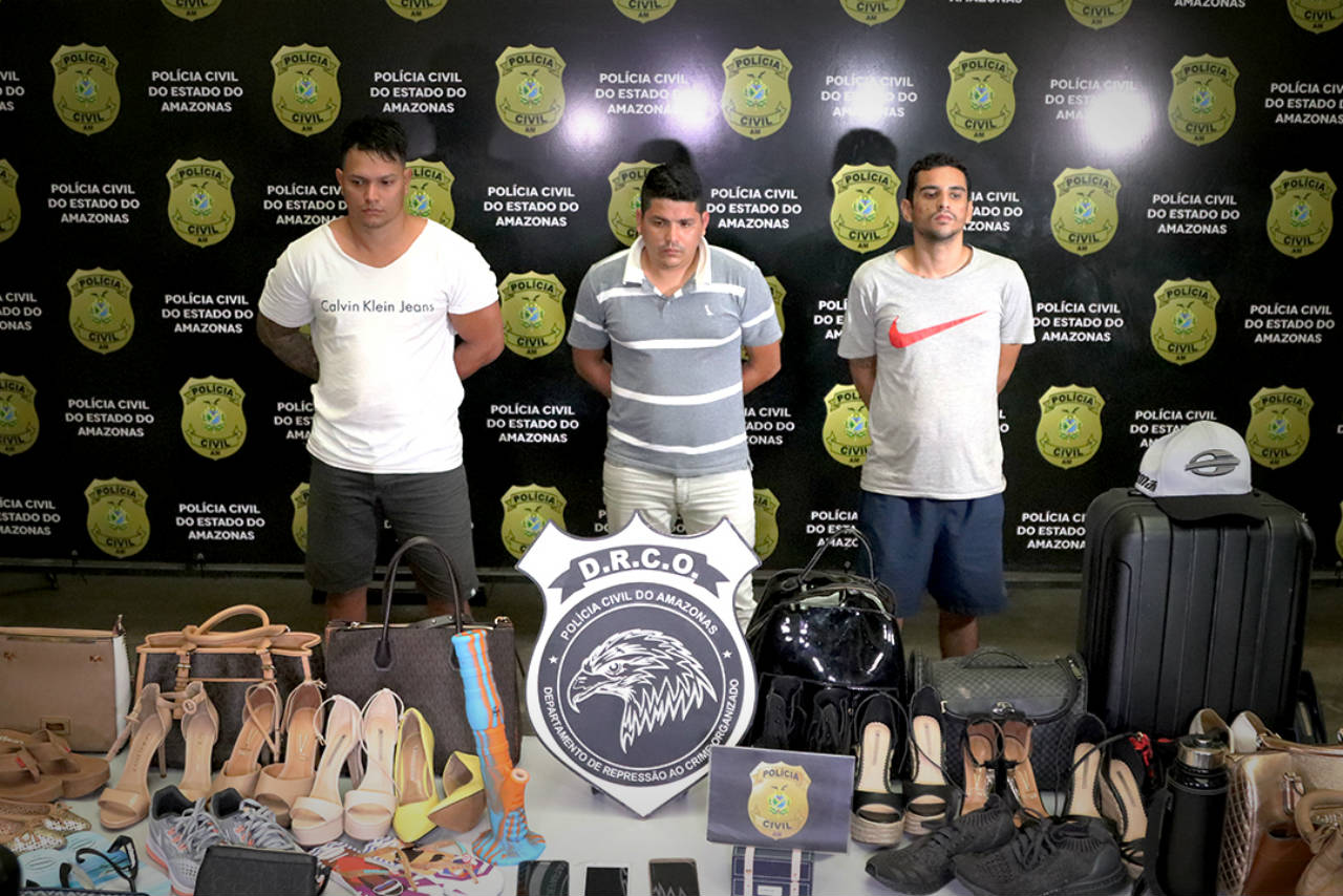 Trio é preso após furtar carro de diretor de autarquia do Governo do Amazonas