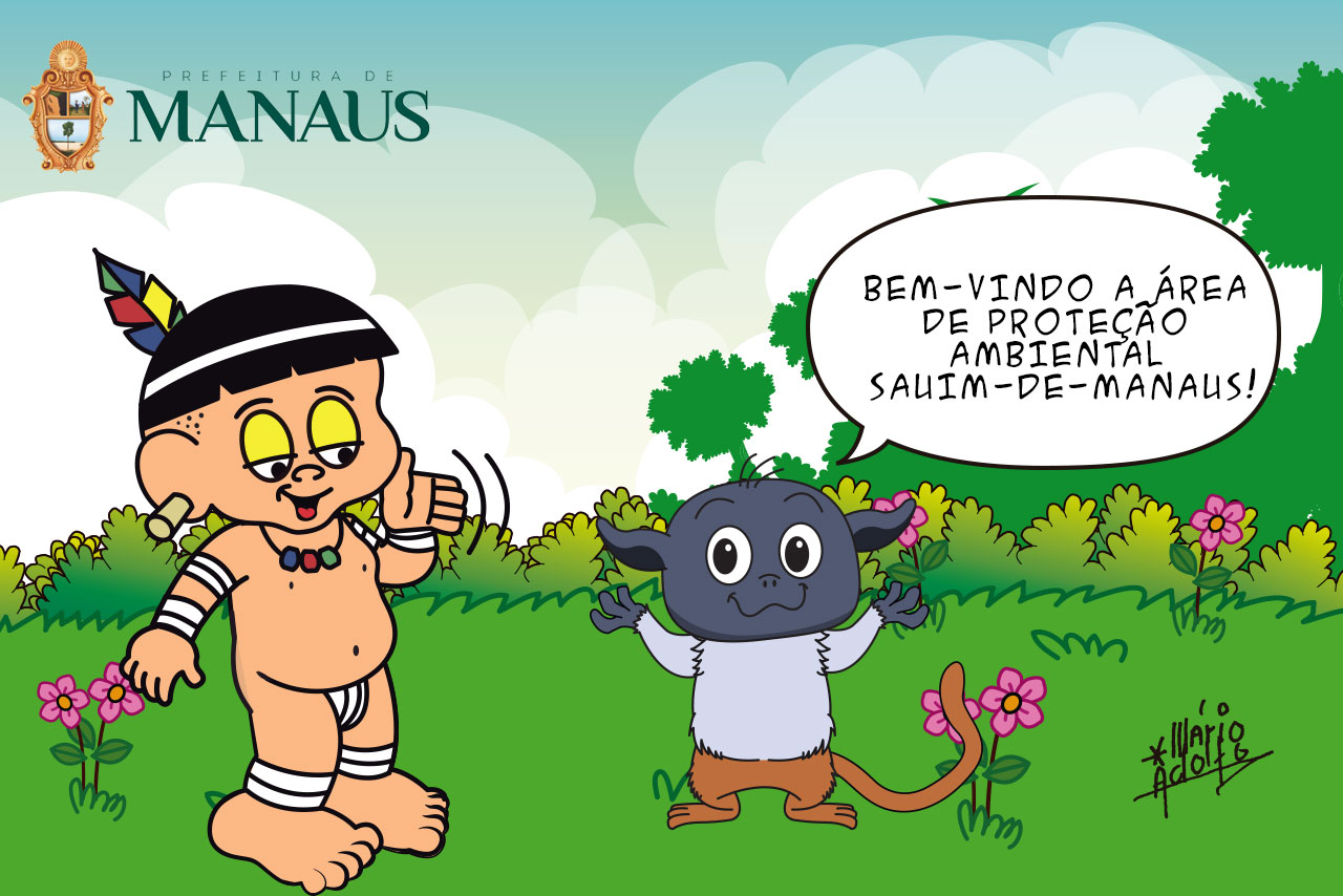 Curumim estrela nova campanha da Prefeitura de Manaus