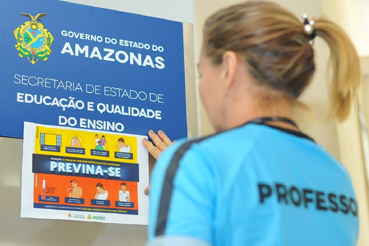 Seduc inicia campanha de prevenção à gripe H1N1 nas escolas