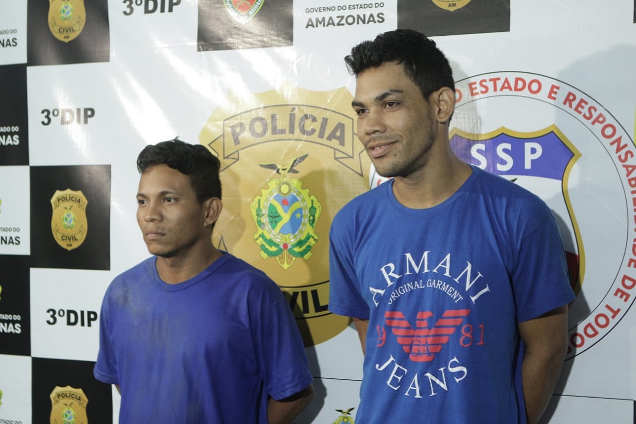 Dupla é presa suspeita de cometer 17 assaltos em ônibus de Manaus