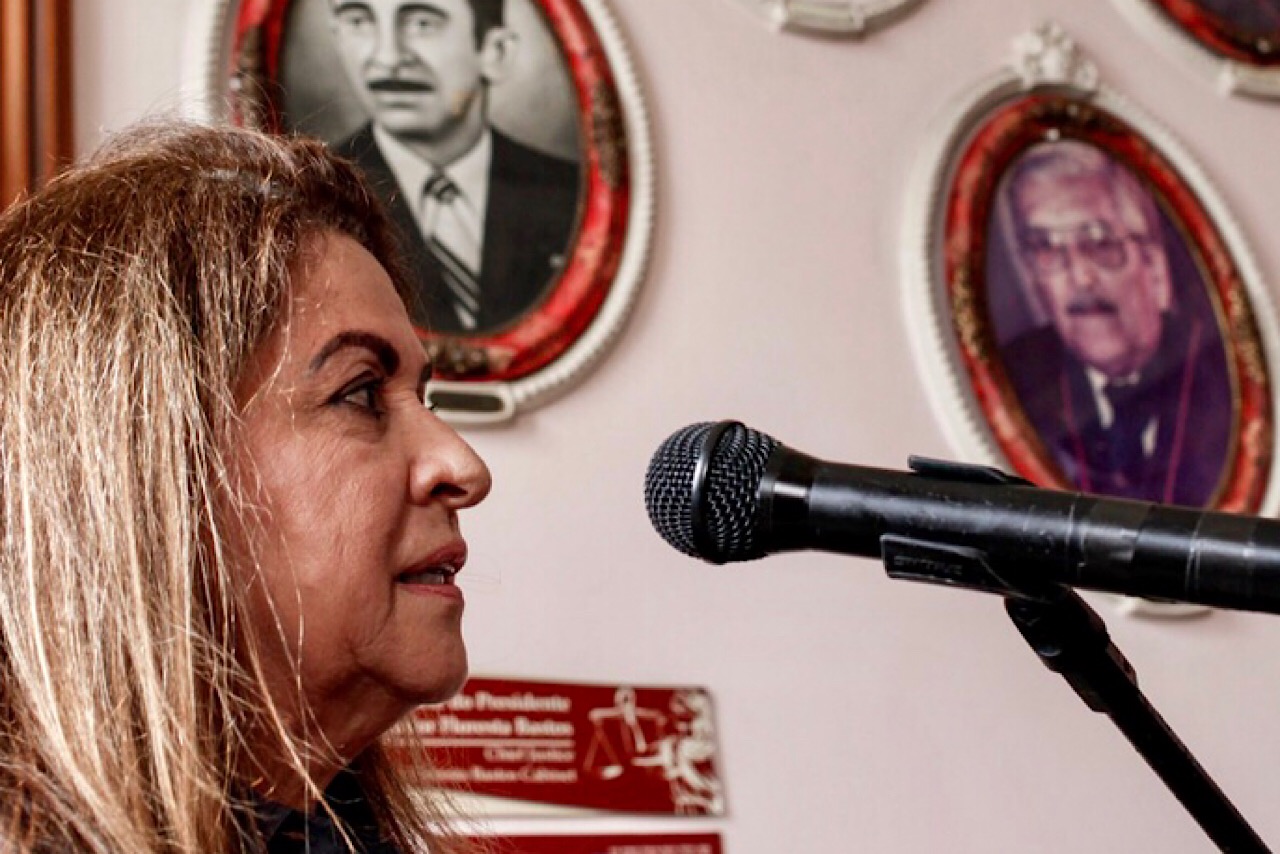 Graça Figueiredo faz história na galeria do Palácio da Justiça