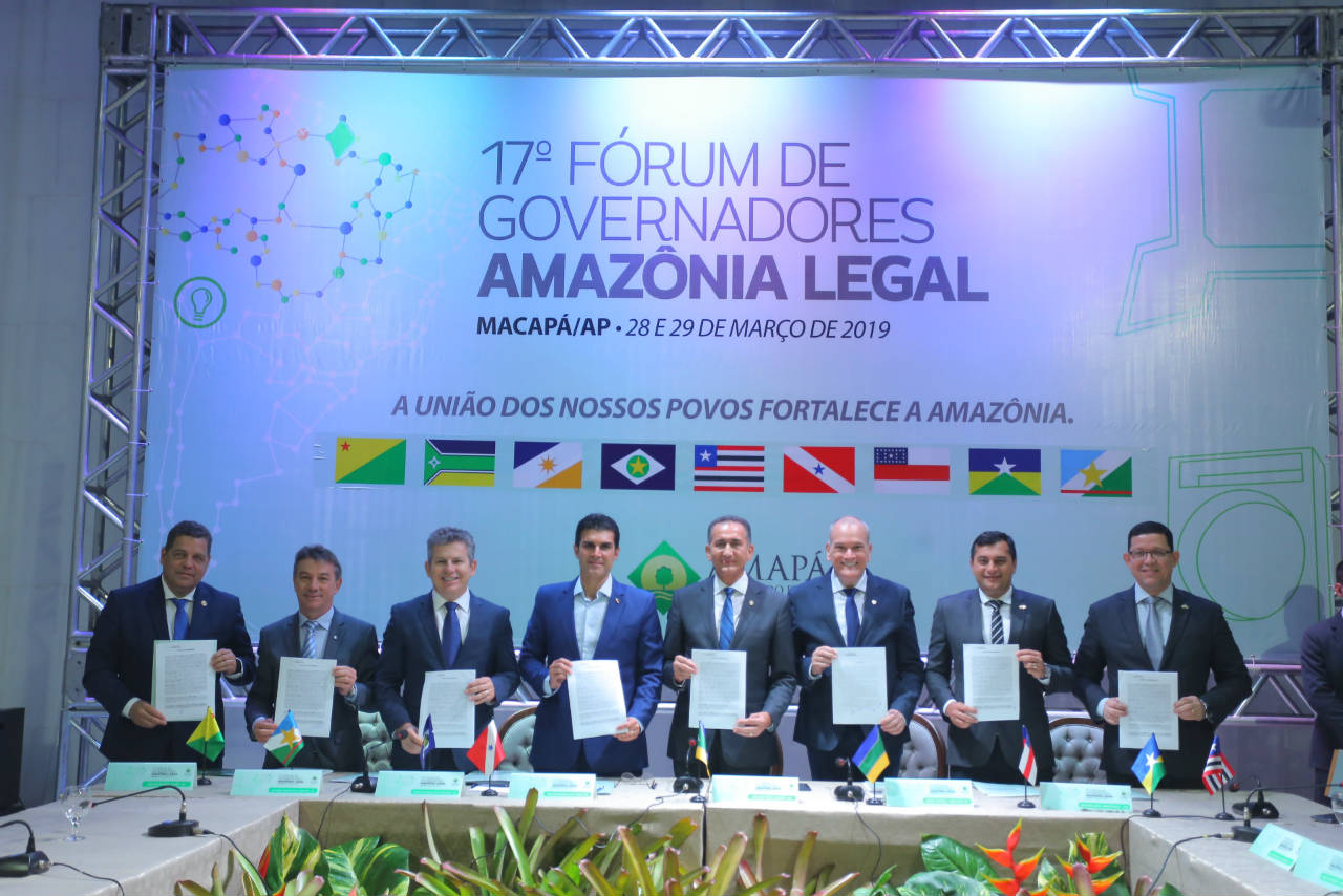 Wilson participa do Fórum de Governadores da Amazônia Legal, em Macapá