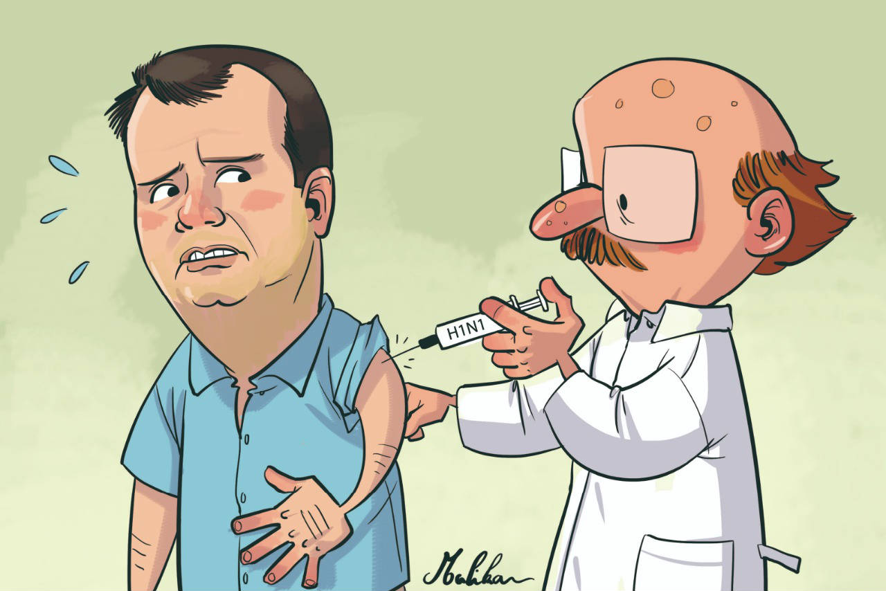 Alerta a quem for tomar vacinas contra H1N1