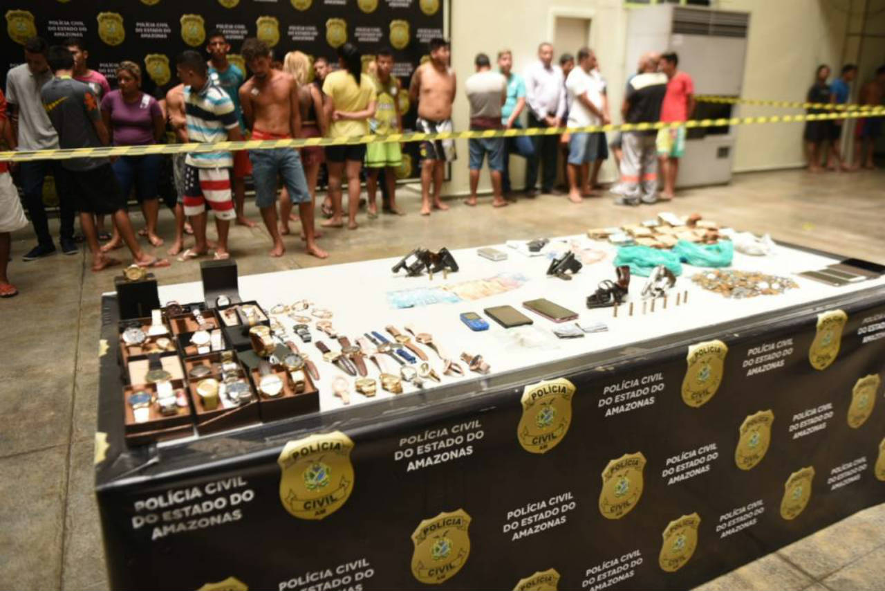 Quadrilha especializada em roubos de cargas de empresas do Distrito é presa em Manaus