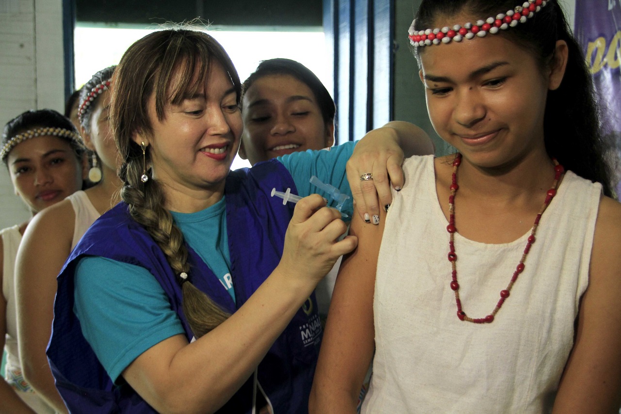 Vacinação contra o H1N1 chega a comunidades indígenas