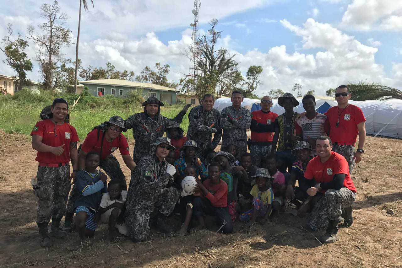 Bombeiros do Amazonas atuam em missão humanitária em Moçambique