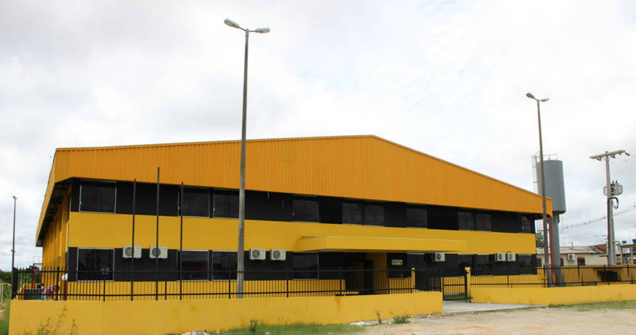 Homem é flagrado tentando roubar lâmpadas de escola de samba em Manaus