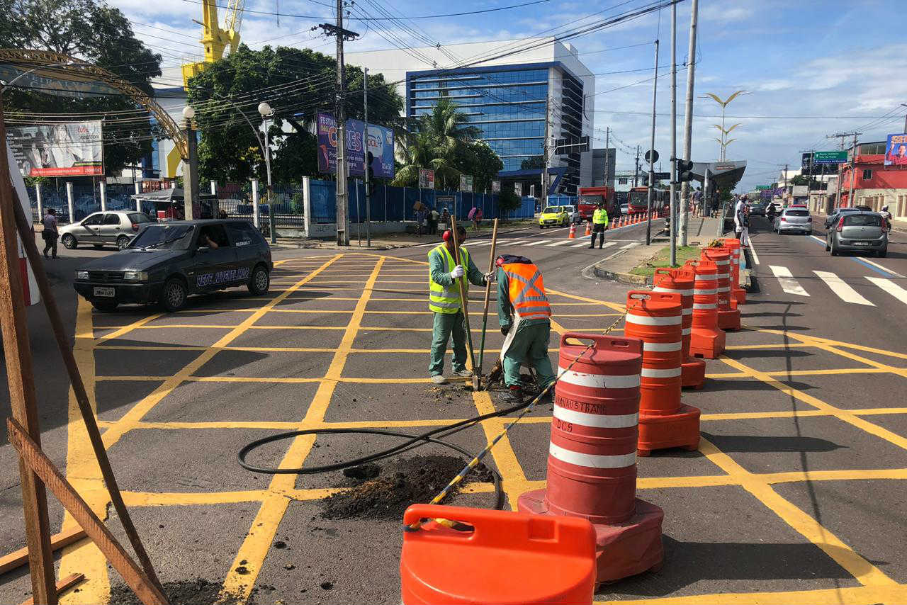 Trecho da Constantino Nery começa a ser interditado nesta quarta-feira