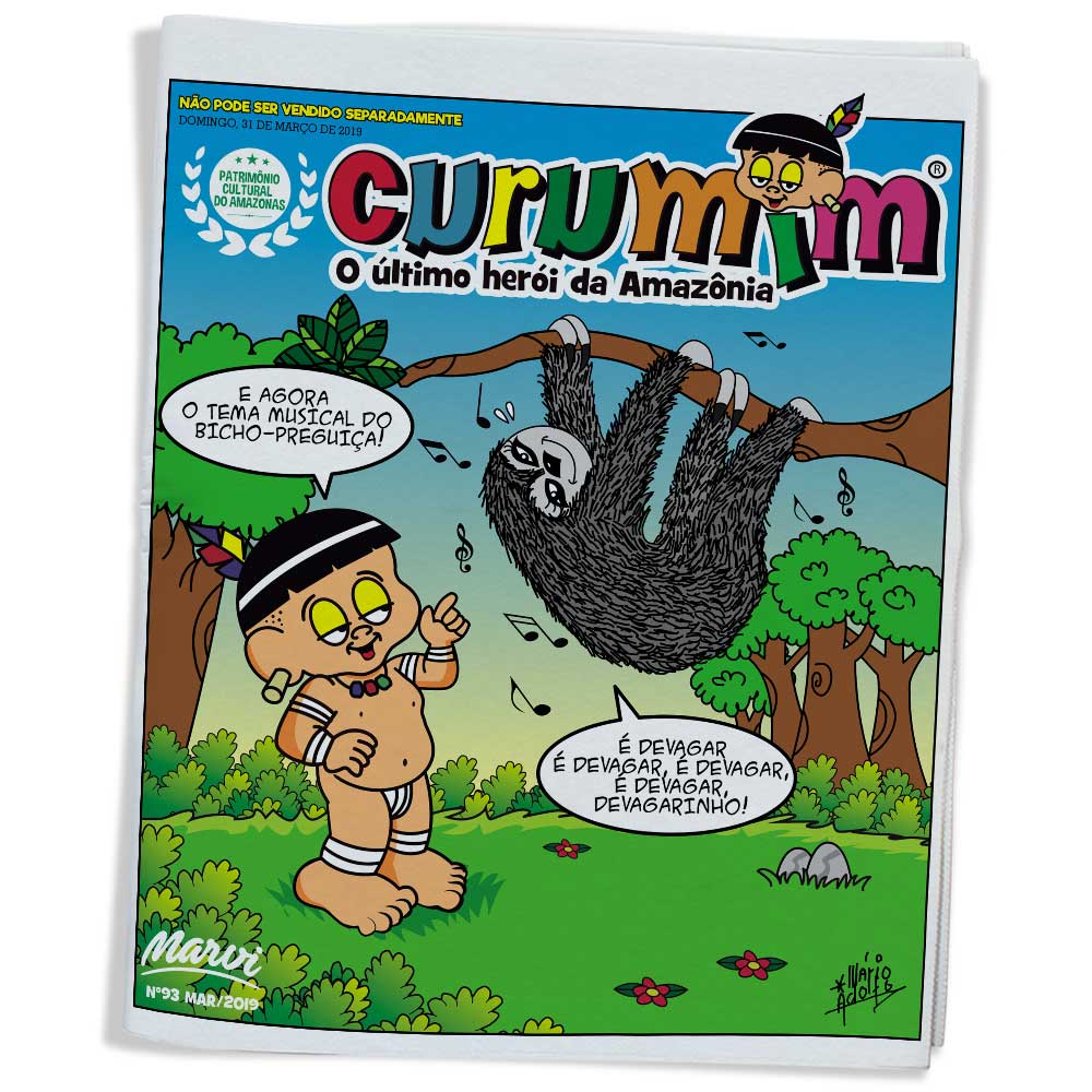 Curumim &#8211; Bicho Preguiça, a Miss Simpatia da floresta