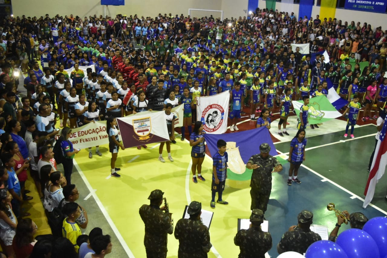 Barcelos recebe primeira seletiva dos Jogos Escolares do Amazonas