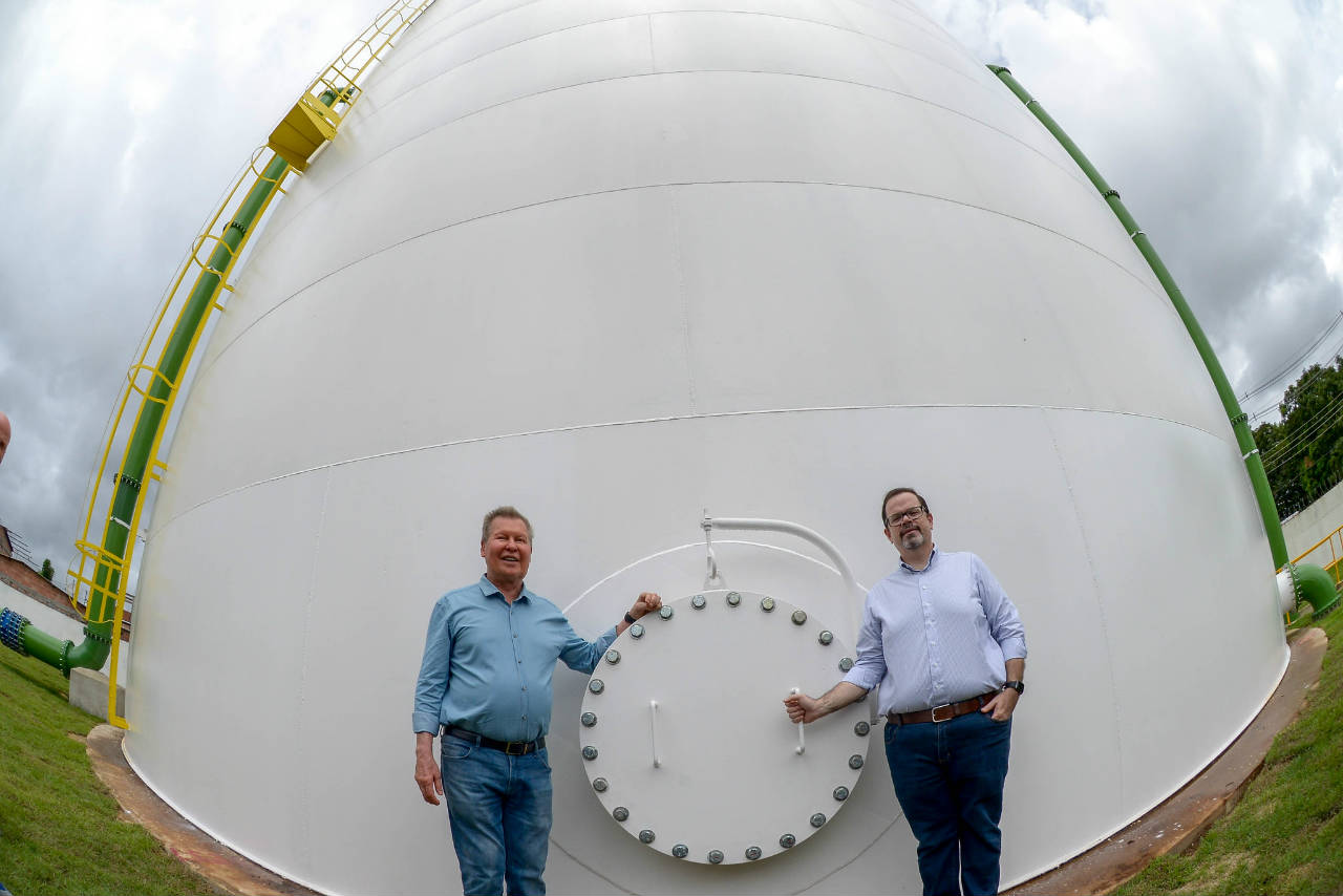 Prefeitura e Águas de Manaus entregam reservatório na zona Leste