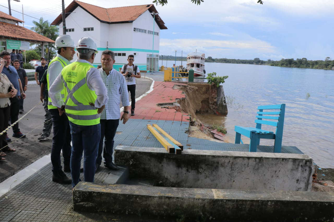 Wilson anuncia investimentos e recuperação da orla em Nhamundá