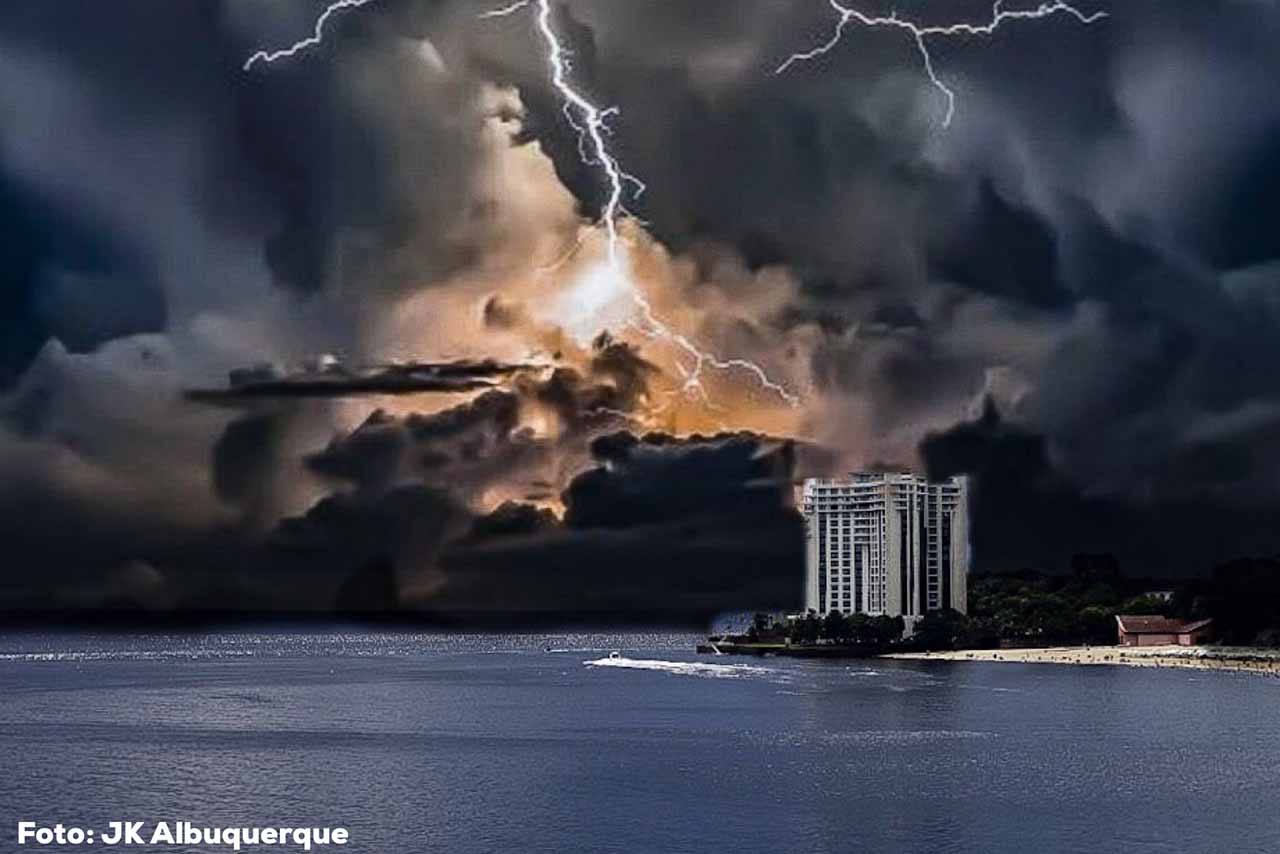 Incidência de raios no Amazonas é a 2ª maior do País