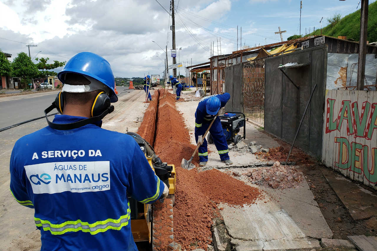 Águas de Manaus realiza mais de mil serviços por dia na capital