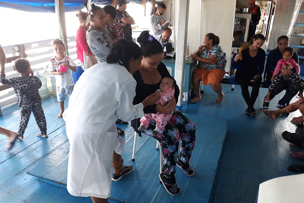 Vacinação chega a 97,32% da população de Tapauá, informa o DataSUS