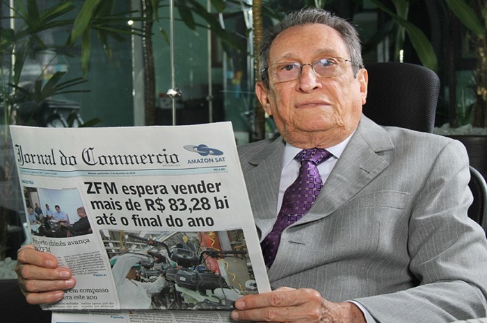 Presidente do Jornal do Commercio, Guilherme Aluízio, morre em São Paulo