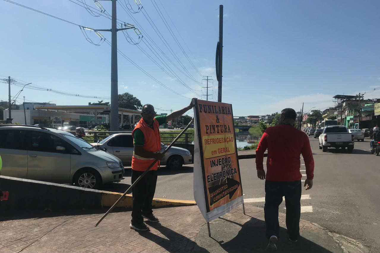 Mais de 3 mil engenhos irregulares já foram retirados das ruas de Manaus