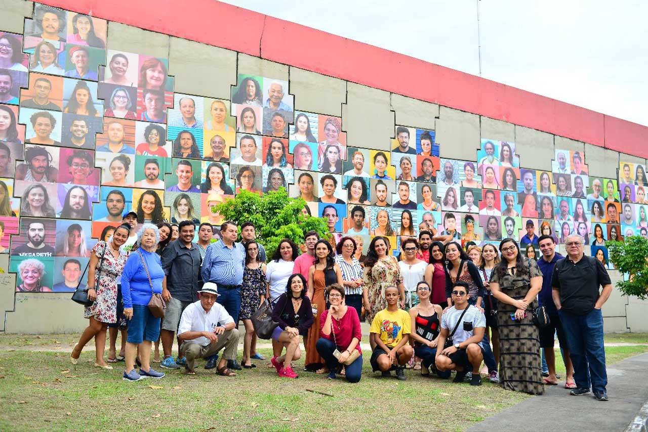 Intervenção fotográfica em viaduto de Manaus traz reflexão sobre diversidade