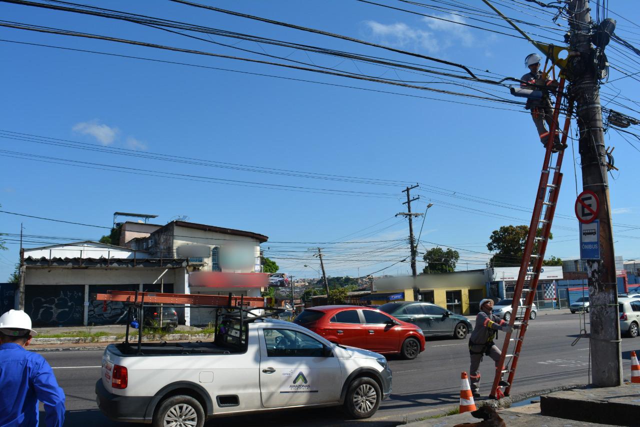 Amazonas Energia realiza grande operação de combate ao furto de energia na zona Leste