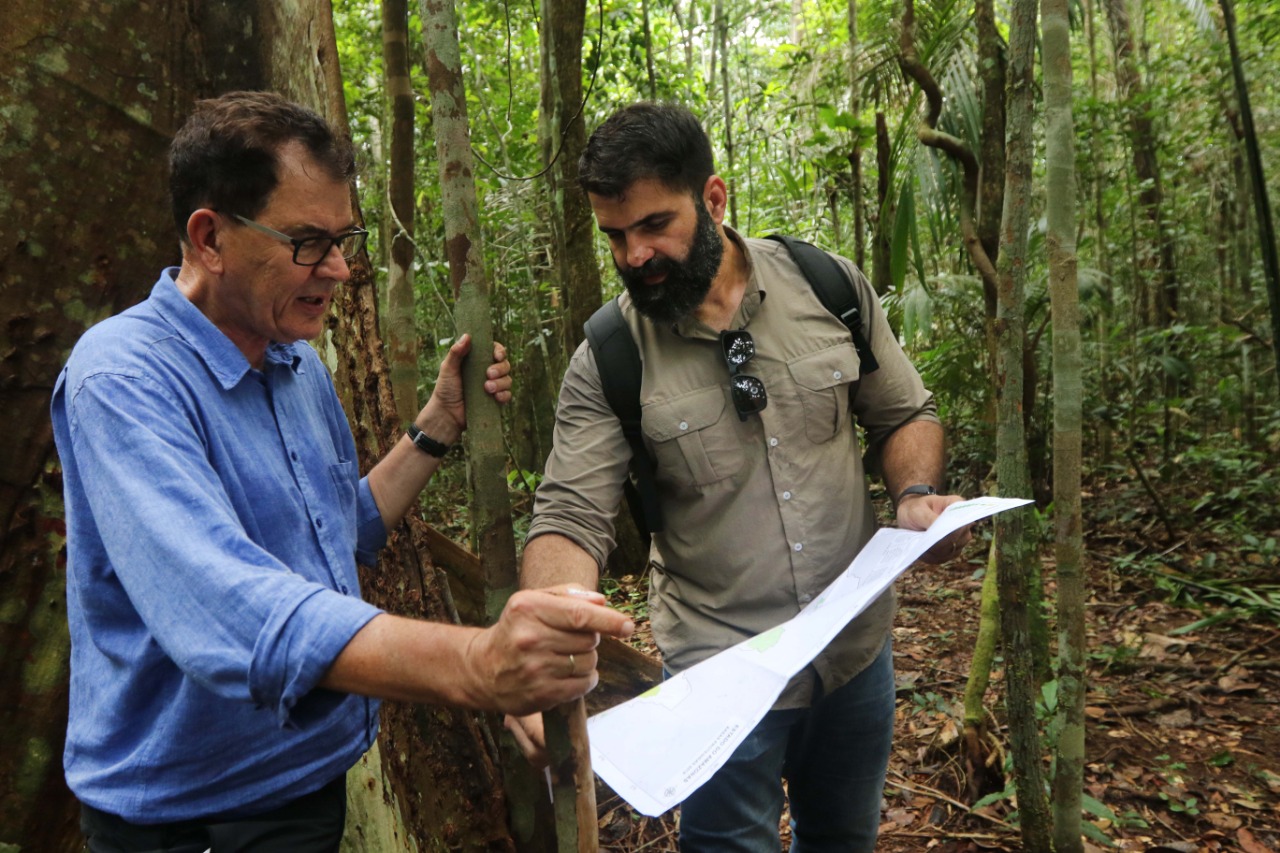 Ministro alemão visita reserva e destaca interesse do país por investimentos na área ambiental do Amazonas