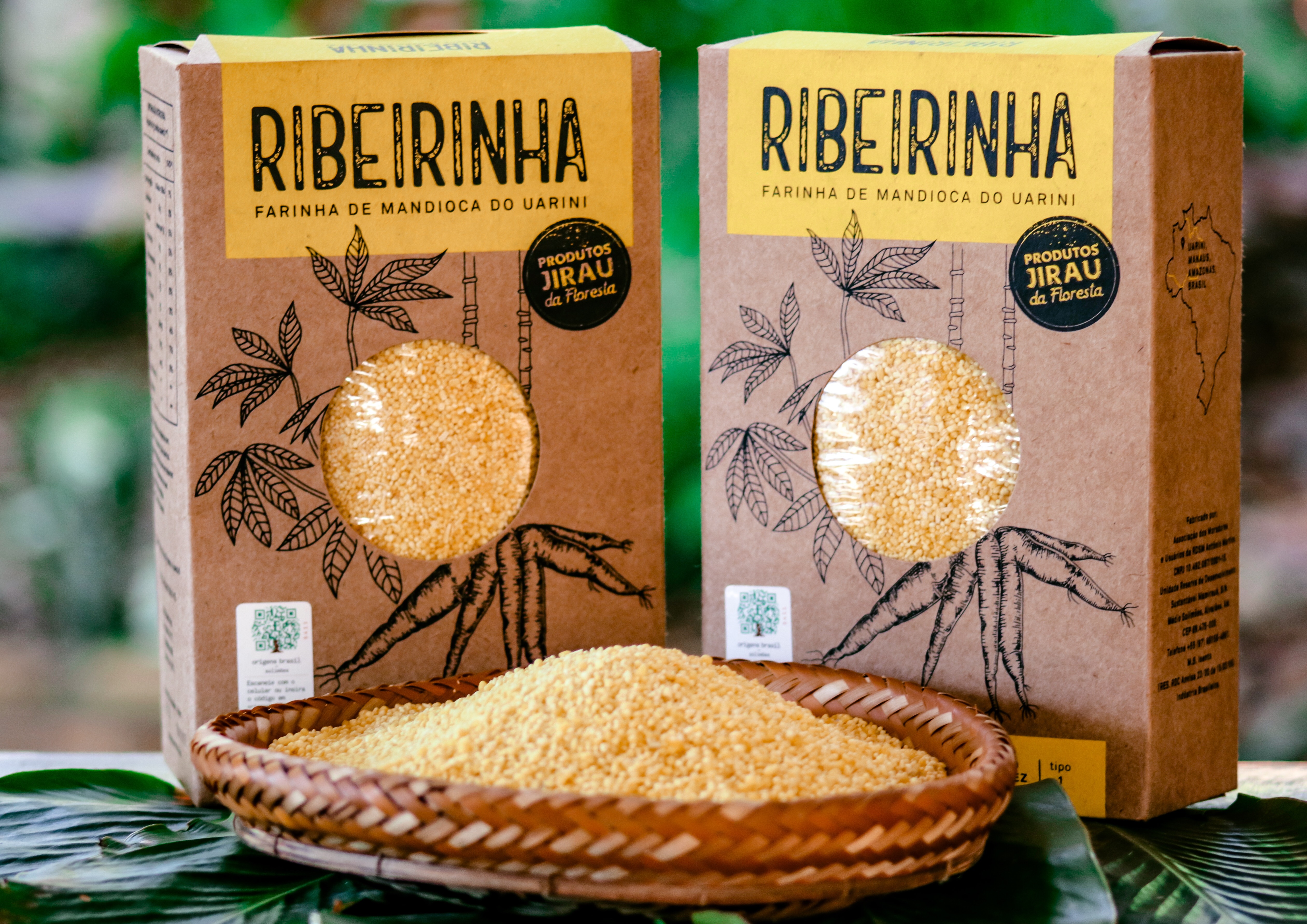 ‘Farinha de Uarini’ produzida por ribeirinhos do Amazonas é vendida com selo Origens Brasil