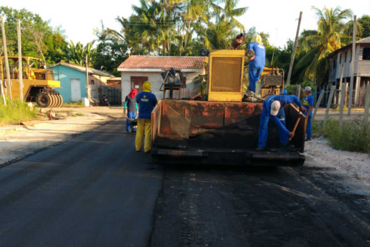 Mais de 40 ruas de Itapiranga recebem obras de recuperação do Governo