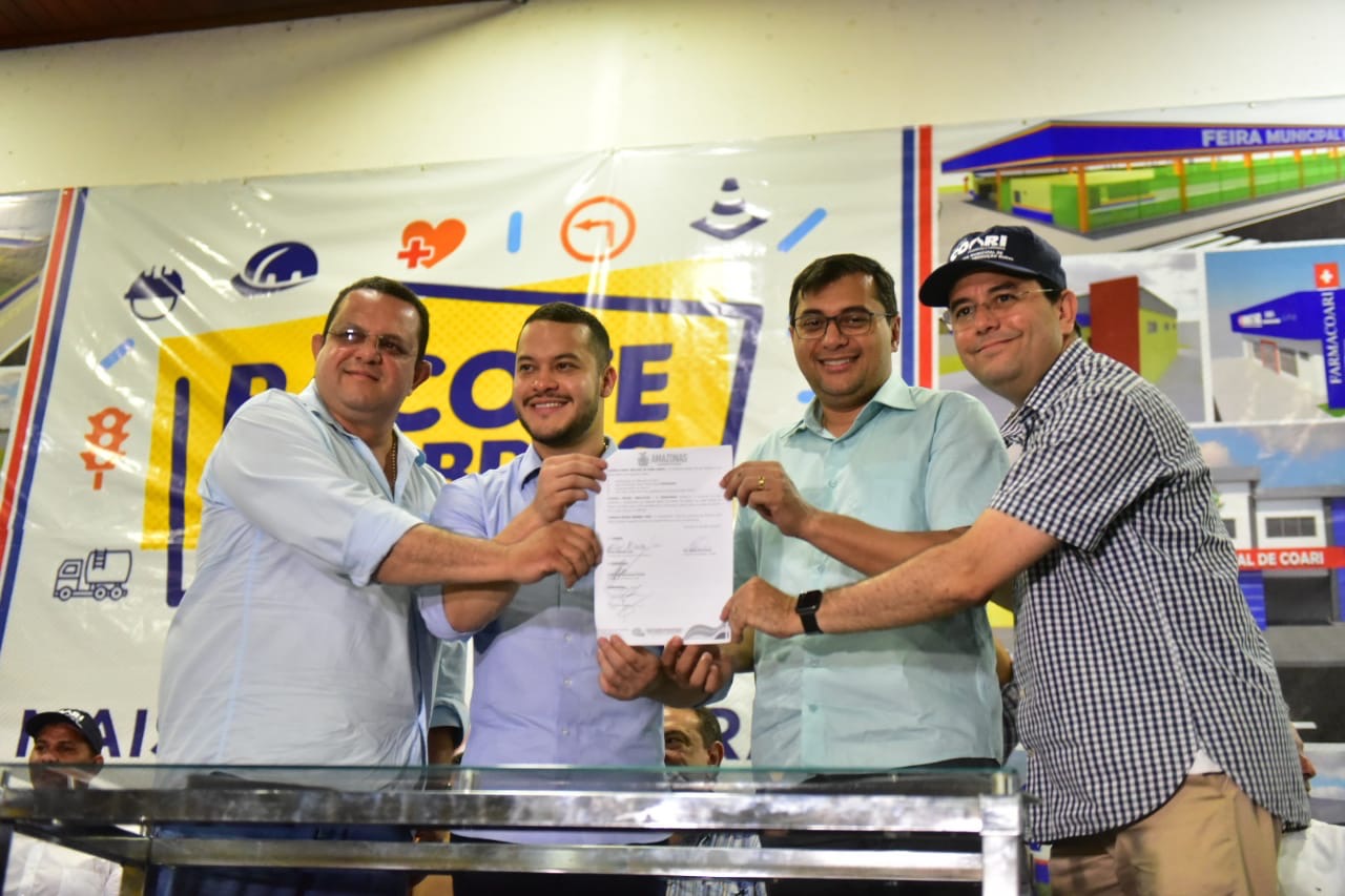 Wilson Lima anuncia pacote de ações para o município de Coari