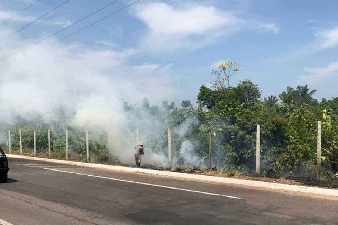 SSP-AM esclarece boato envolvendo homem que queimou mata na AM-070