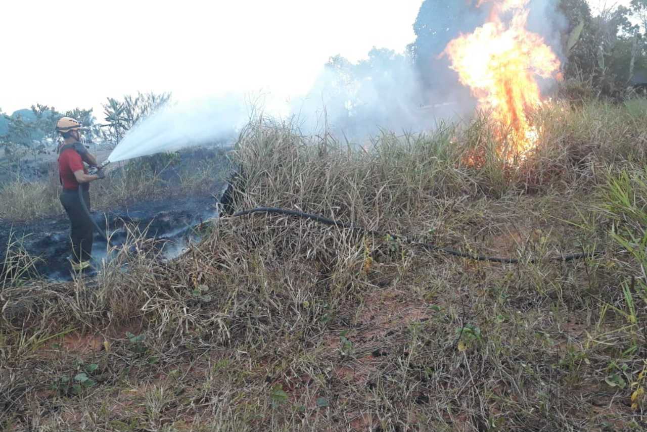 Corpo de Bombeiros reforça ações para combate a queimadas no Amazonas