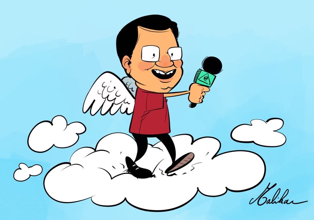 Silêncio na ilha, silêncio na  redação