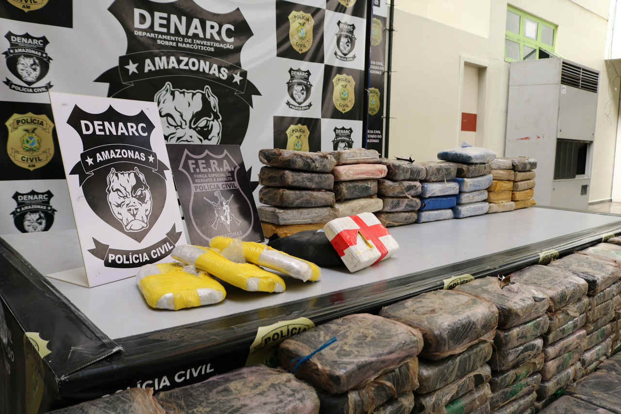 Em seis meses, SSP-AM registra aumento de 18,5% em apreensões de drogas