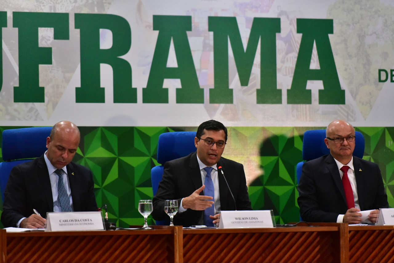 Wilson Lima anuncia empresa que vai explorar o gás natural no Amazonas