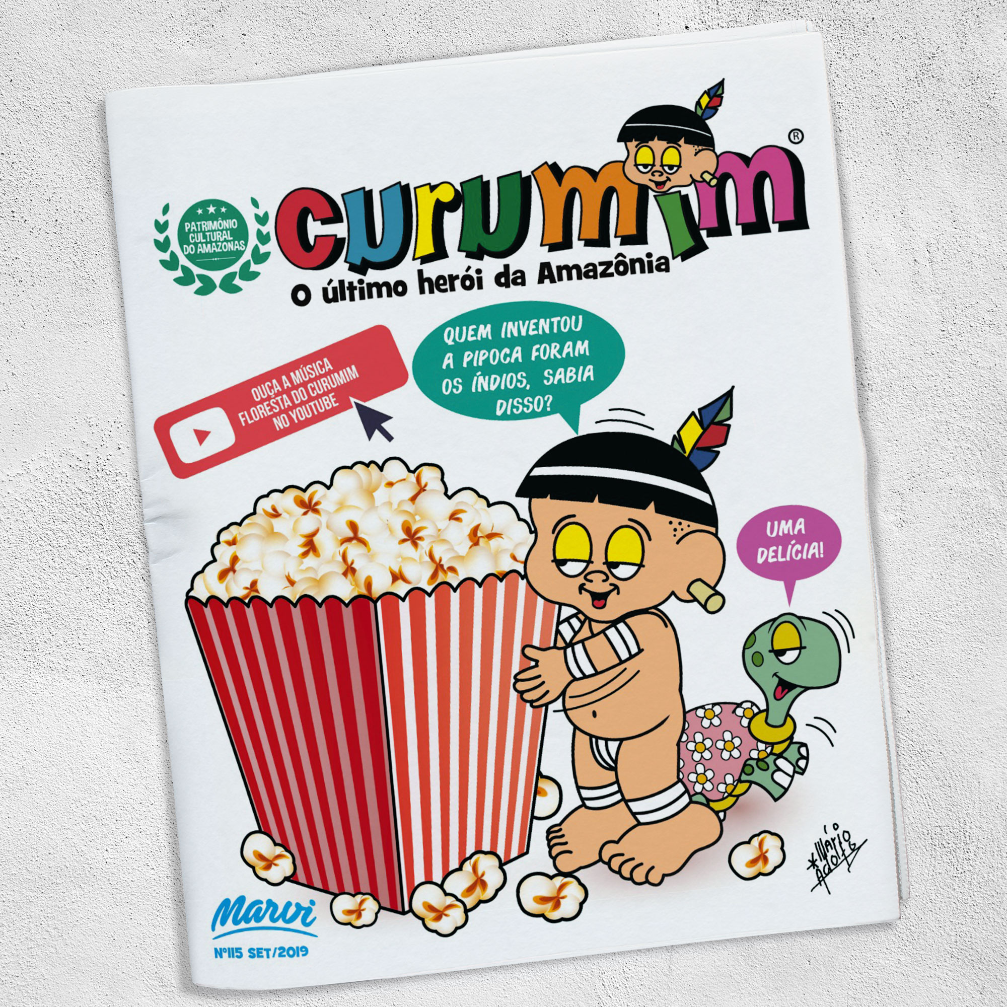 Curumim &#8211; A história da pipoca