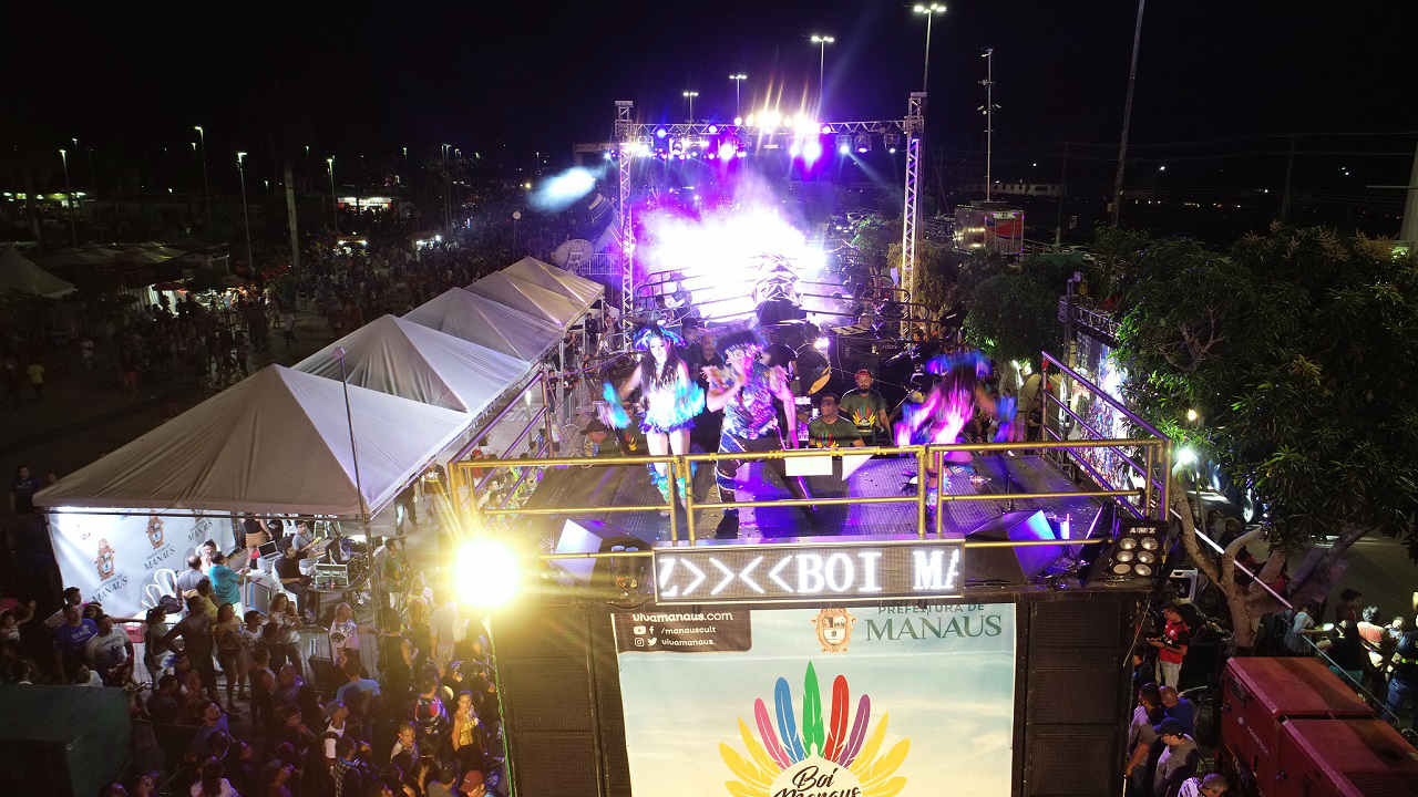 Boi Manaus 2019 terá mais de 30 artistas em 20 horas de festa na Ponta Negra