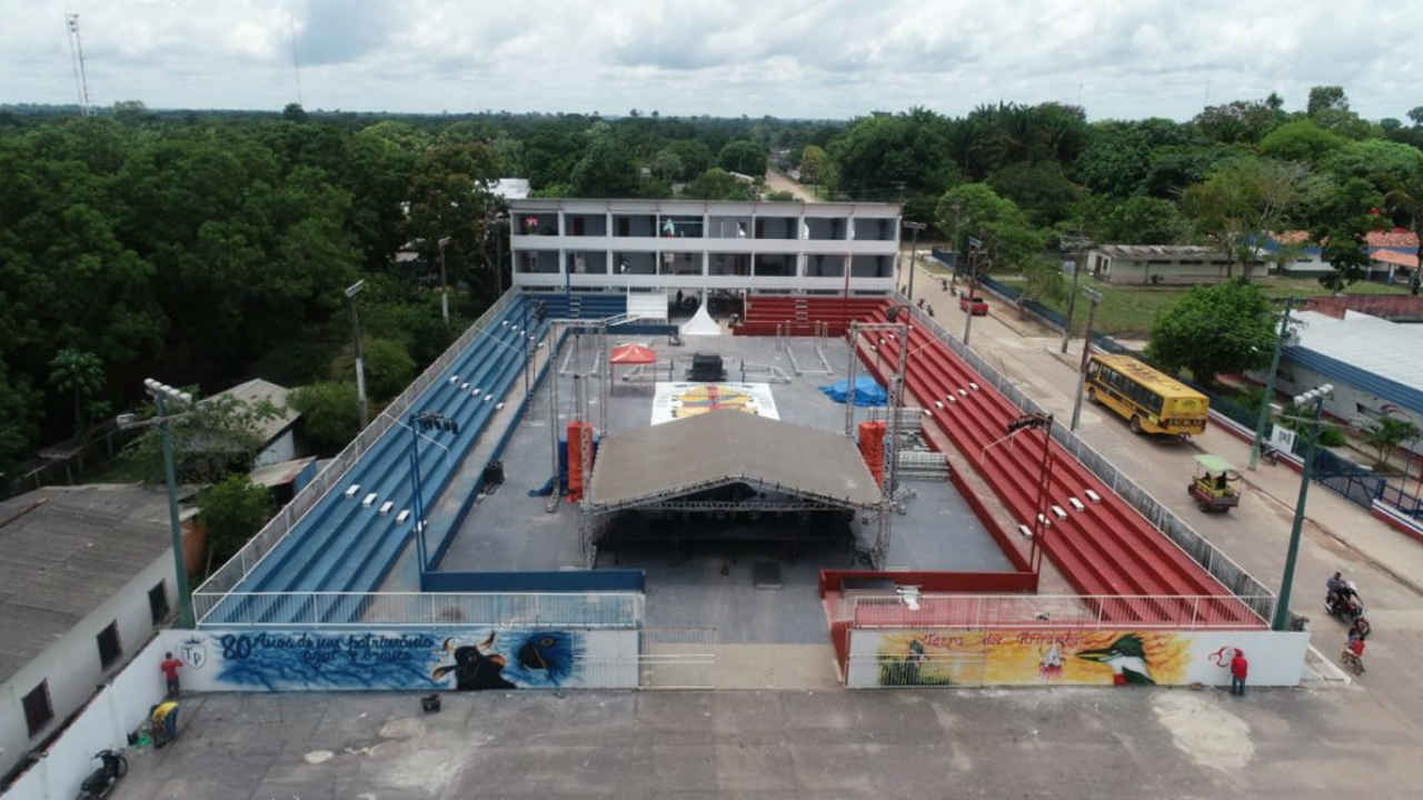 Touródromo é inaugurado em Barreirinha durante 31º Festival Folclórico