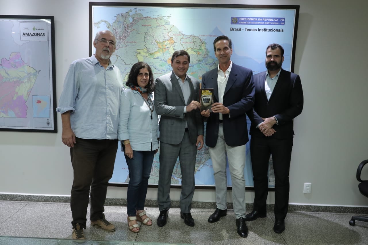 Wilson recebe Victor Fasano para tratar da APA do Sauim-de-Coleira