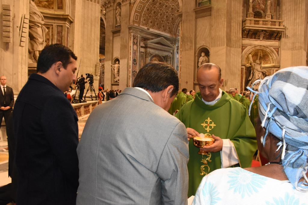 Wilson participa da missa de encerramento do Sínodo para a Pan-Amazônia