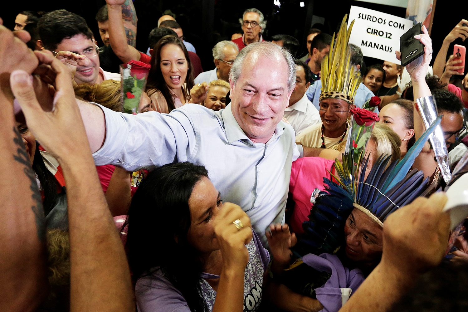 É dia de Ciro Gomes em Manaus
