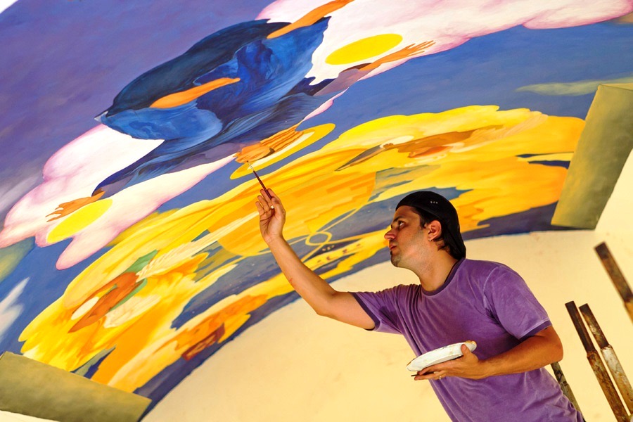 Obra de artista amazonense é apagada sem explicações, em Manaus