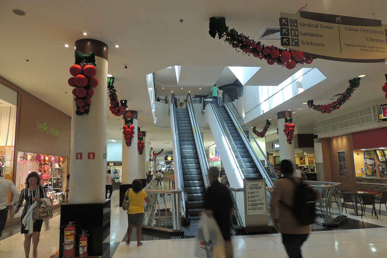 Confira o horário de funcionamento dos shoppings no fim de ano em Manaus