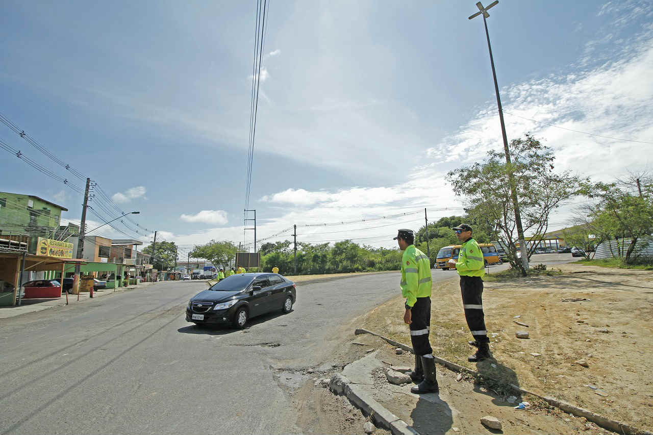 Avanço nas obras do Distrito altera o trânsito na bola da Samsung