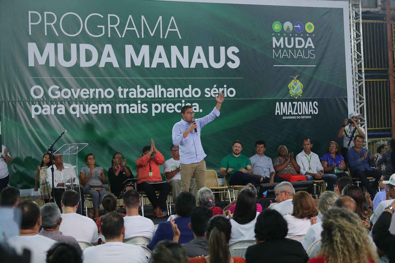 Wilson lança programa “Muda Manaus” na zona norte
