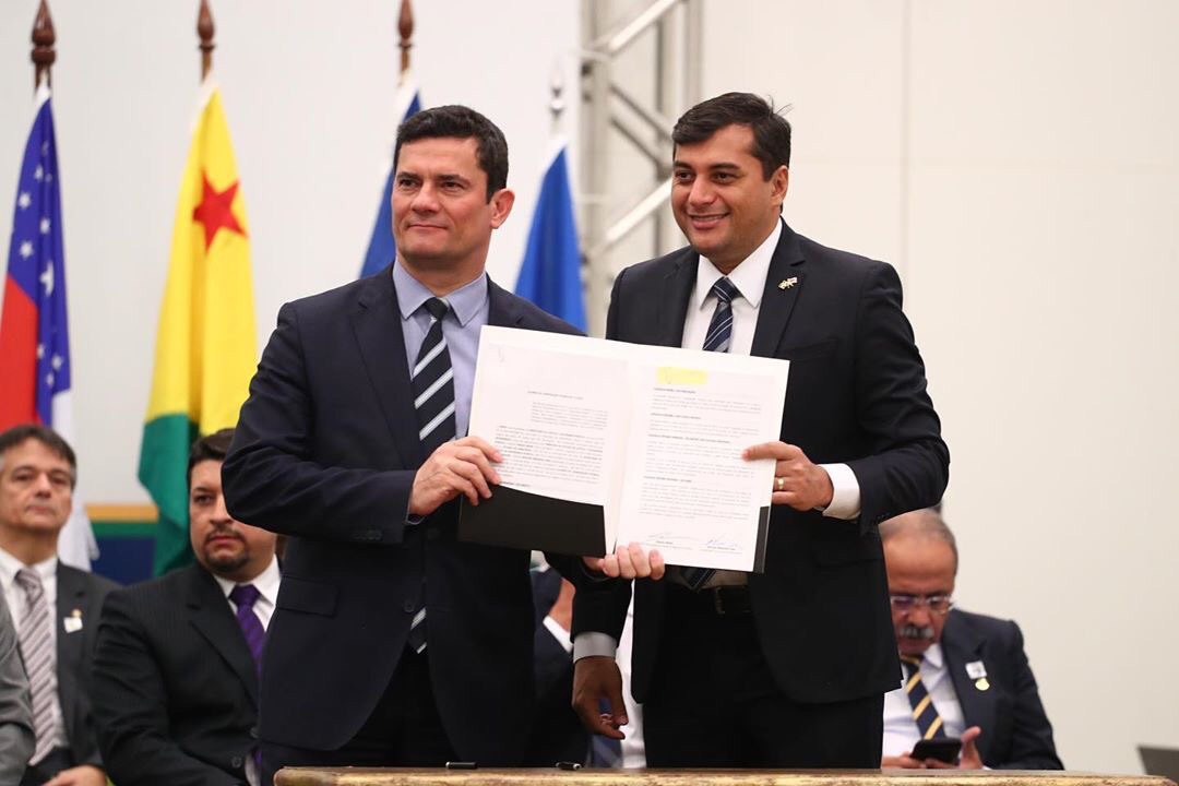 Moro lança em Manaus Centro de Inteligência de combate ao crime