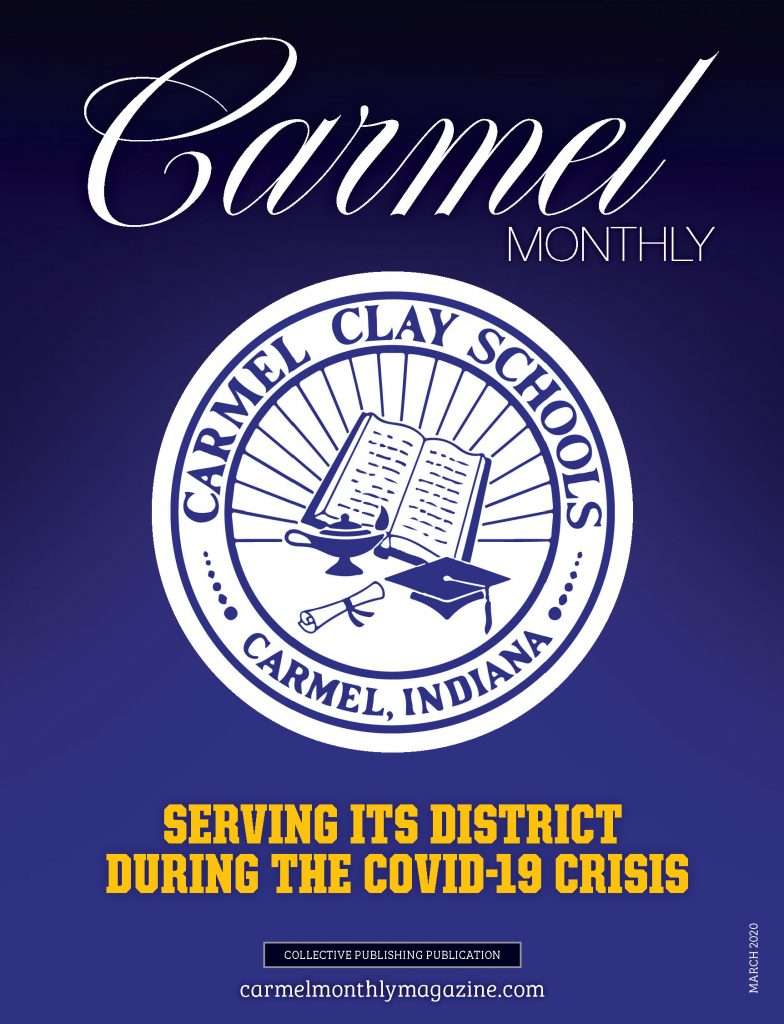 Carmel Monthly magazine coronavirus cover